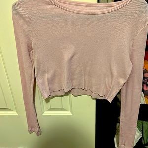 cute BDG urban outfitters purple long sleeve shirt